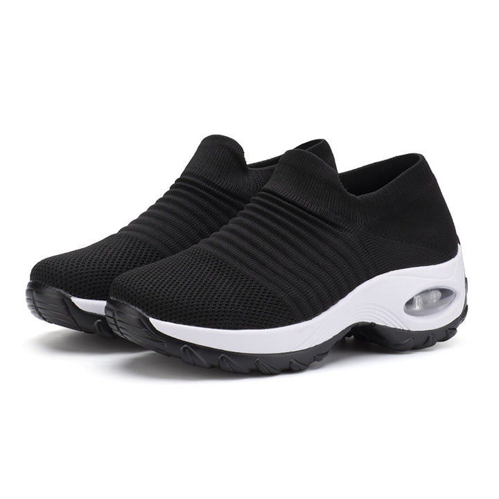 Breathable Air Cushion Slip-On Sneakers