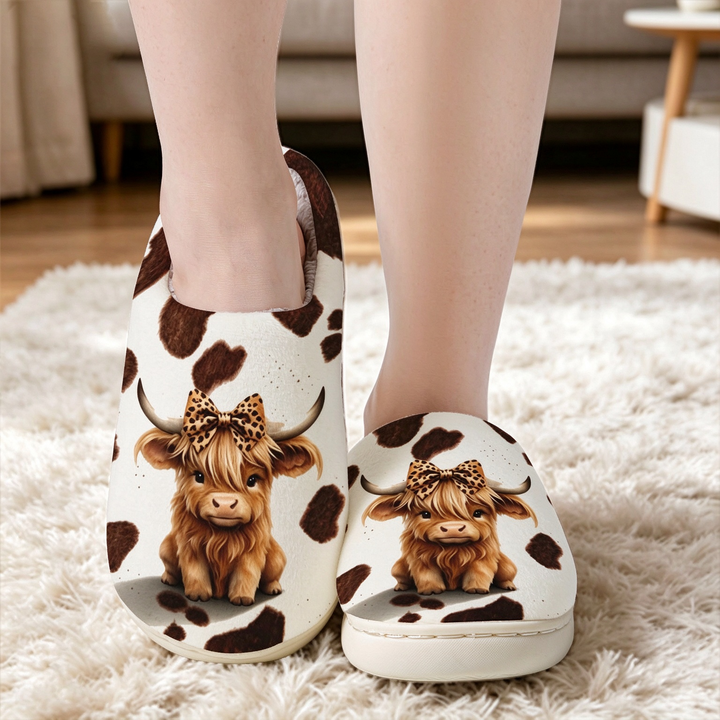 Highland Cow Slippers