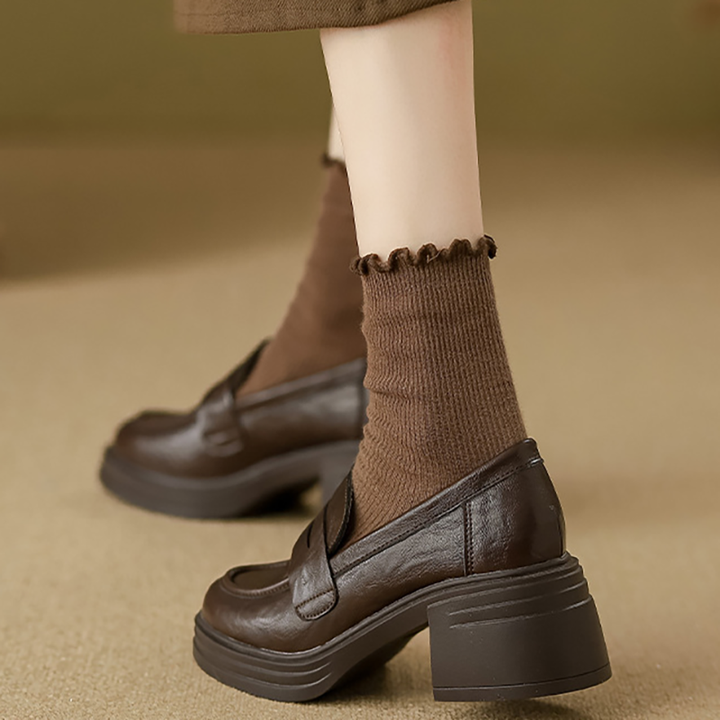 Classic Platform Penny Loafers