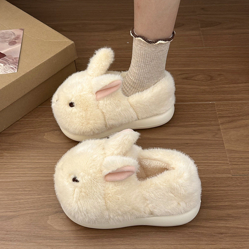 Plush Bunny Slippers