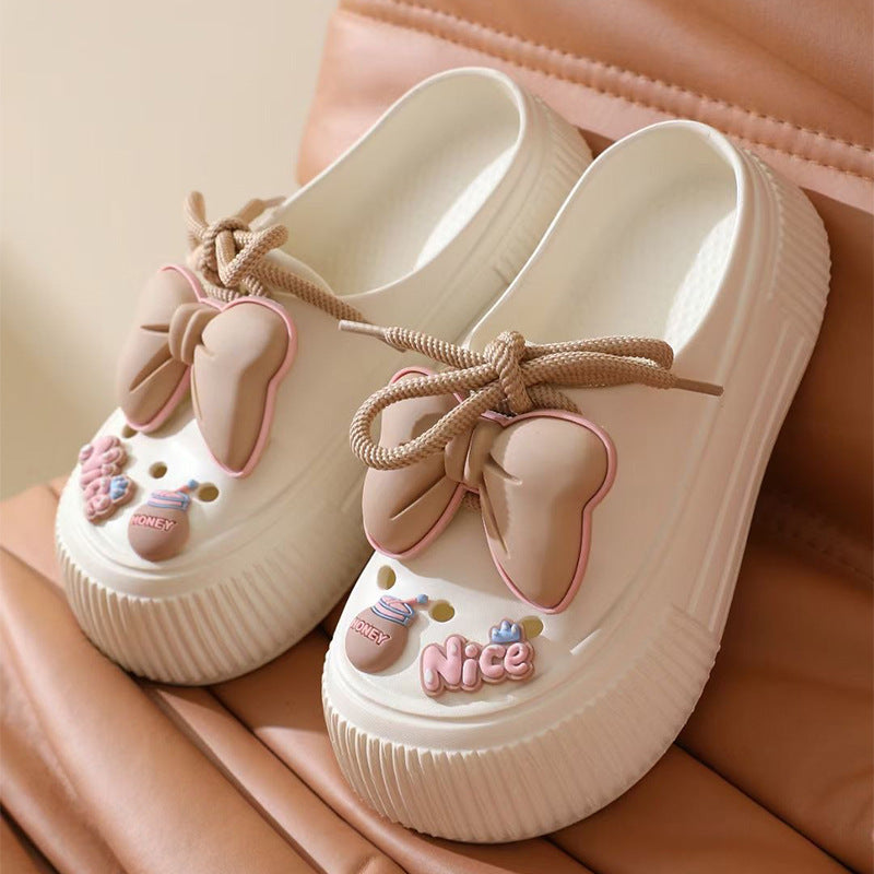 Bow Comfort Platform Clogs