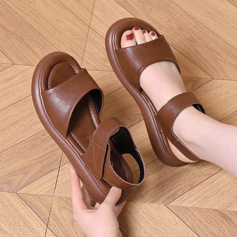 Genuine Leather Comfort Roman Sandals