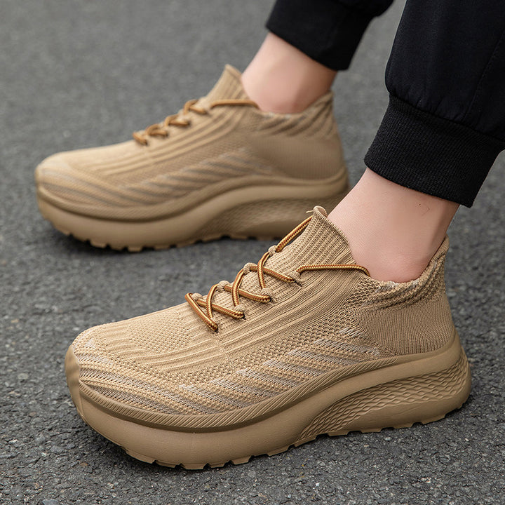 Breathable Knit Walking Sneakers