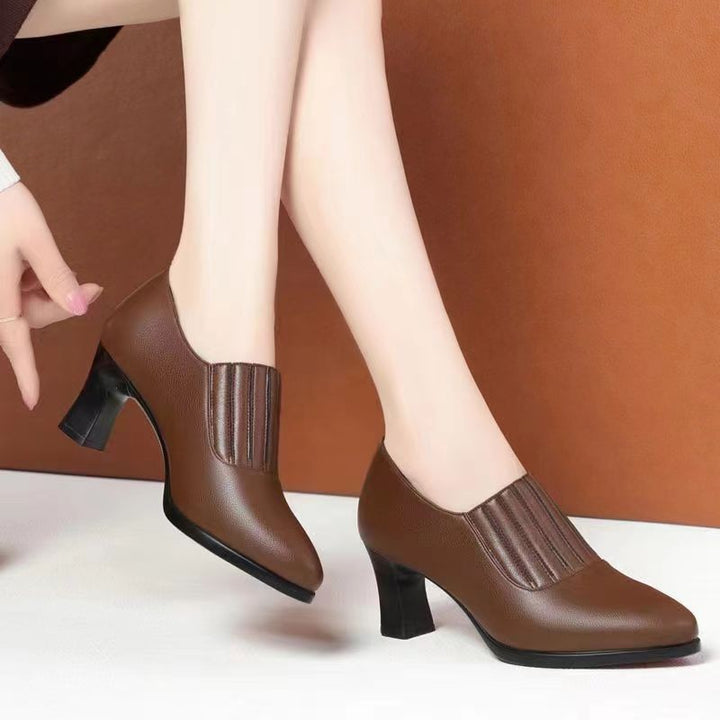Classic Block Heel Ankle Boots