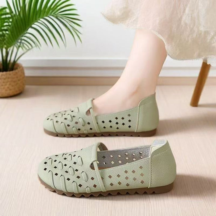 Hollow Slip-On Loafers