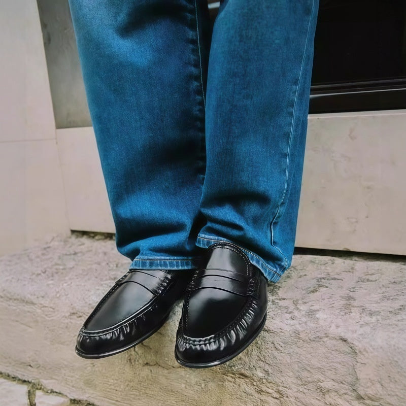 Classic Leather Loafers