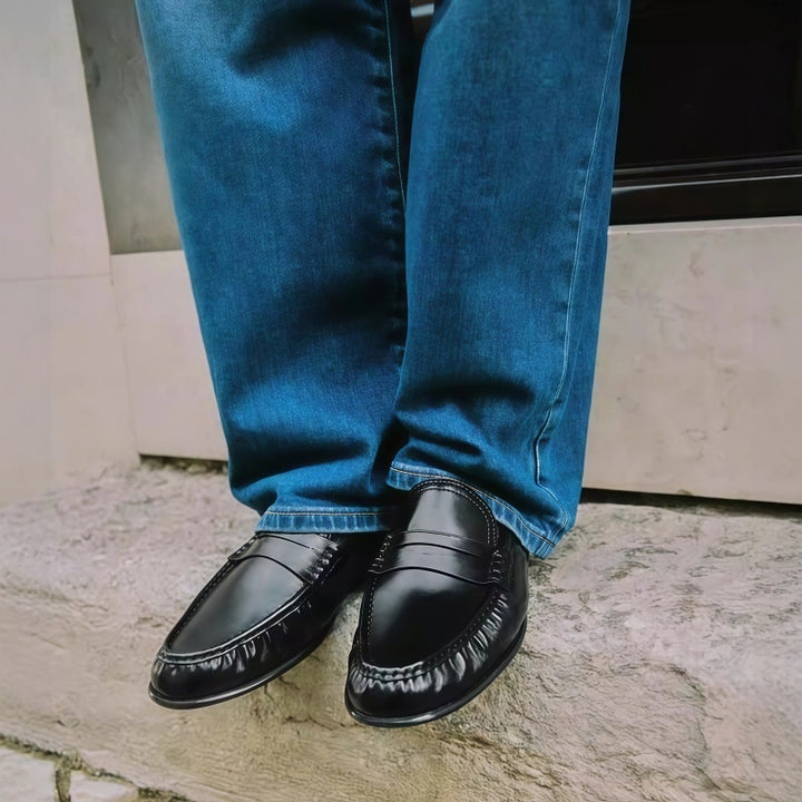 Classic Leather Loafers