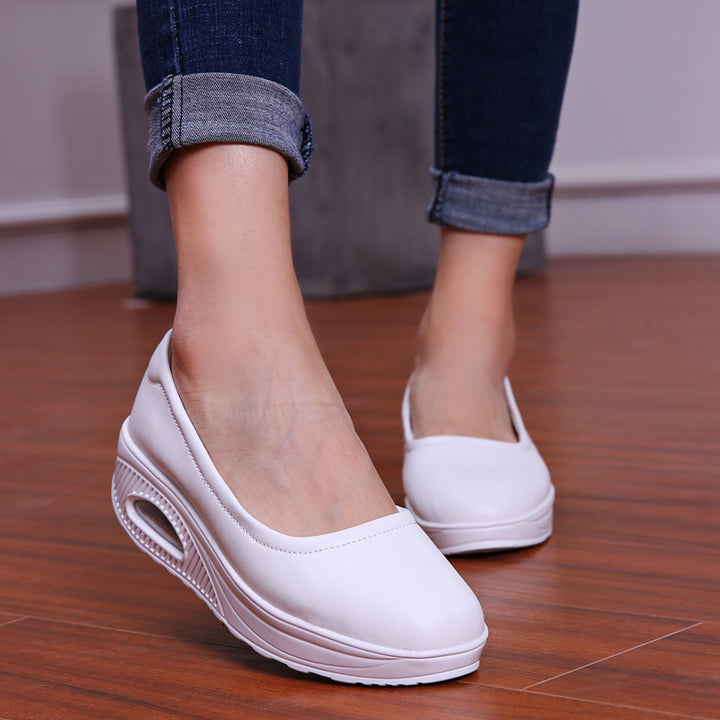 Air Cushion Slip-On Walking Sneakers