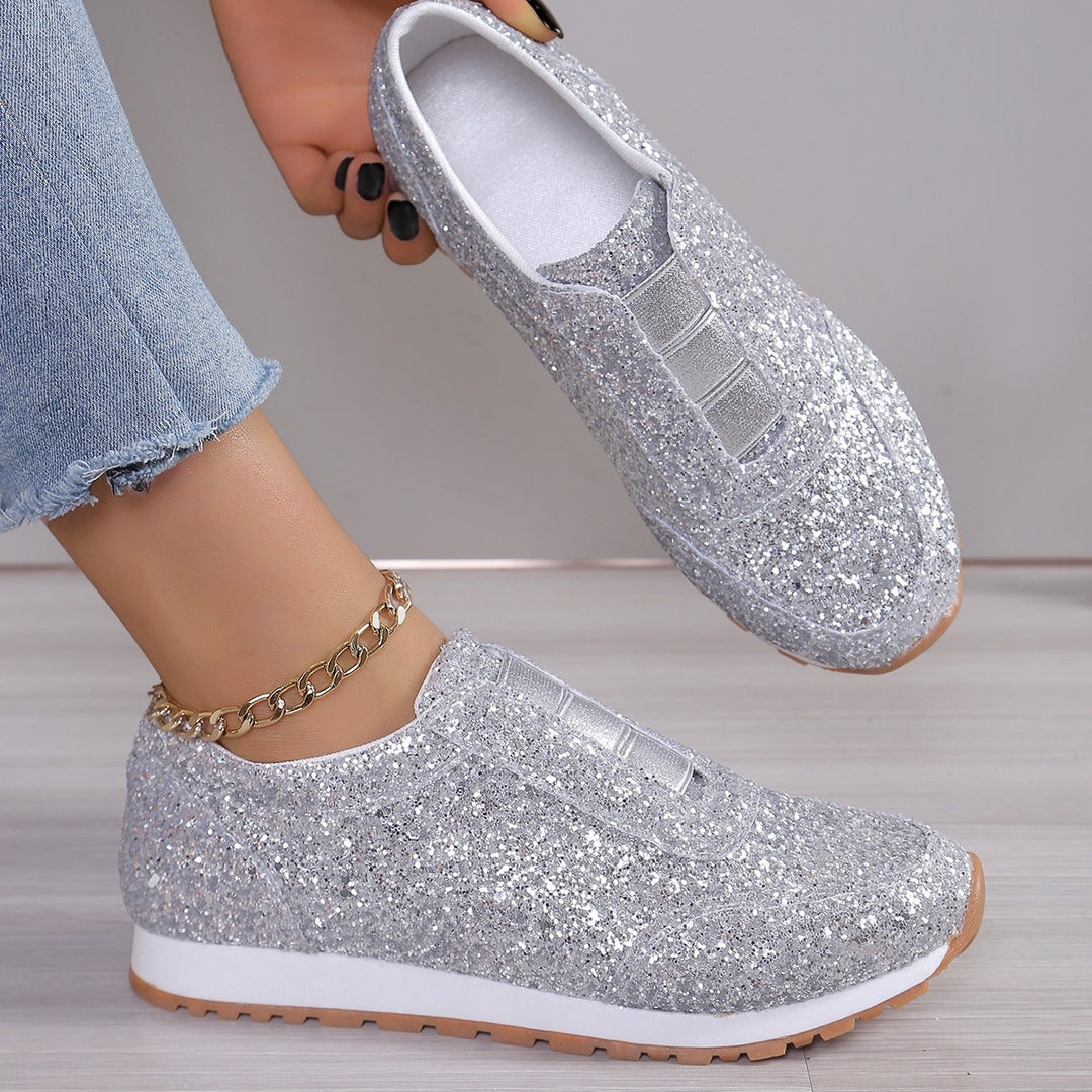 Sparkle Slip-On Casual Flats