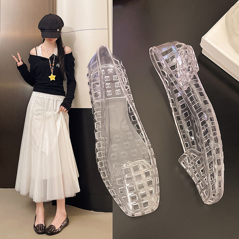 Transparent Jelly Flats
