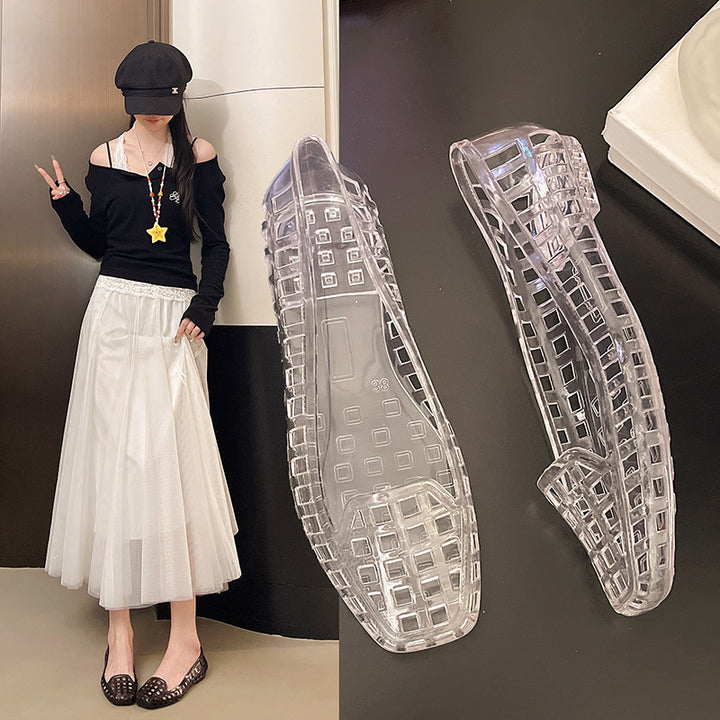 Transparent Jelly Flats