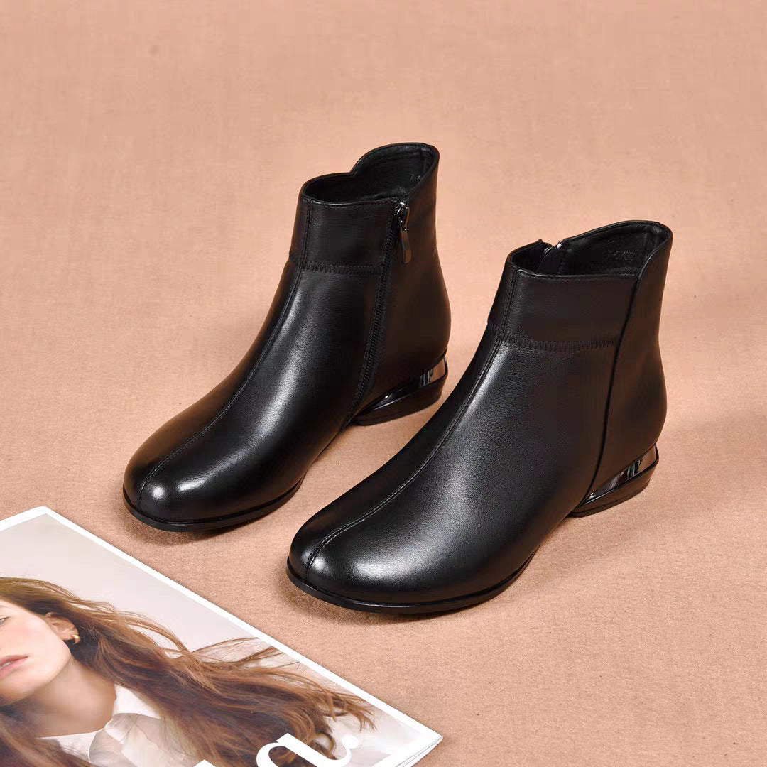Classic Side Zip Ankle Boots