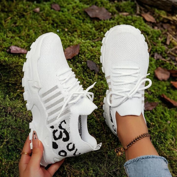 Breathable Knit Walking Sneakers