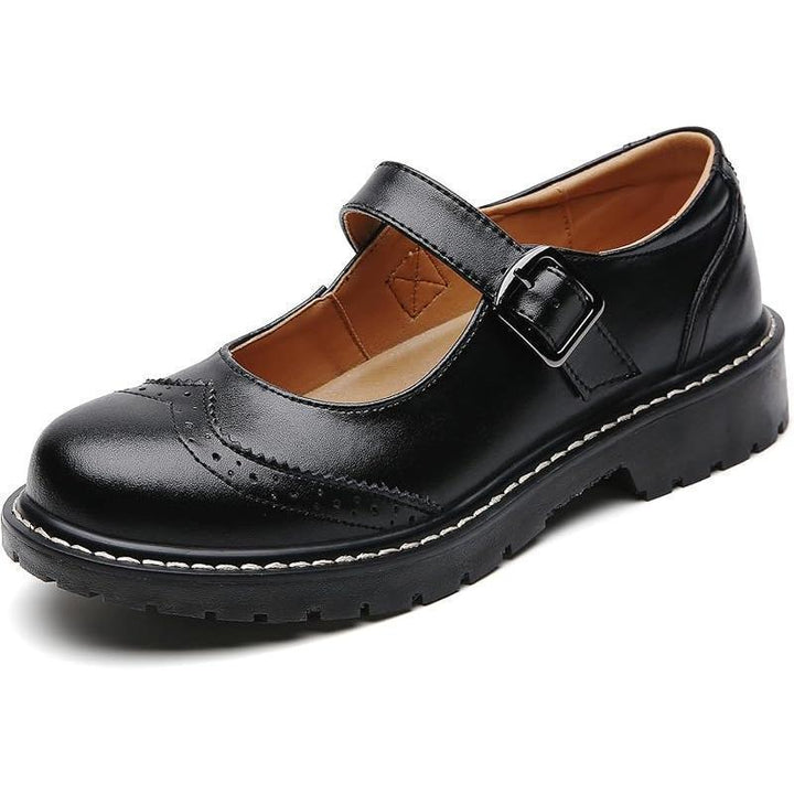 Plus Size Platform Mary Jane Flats