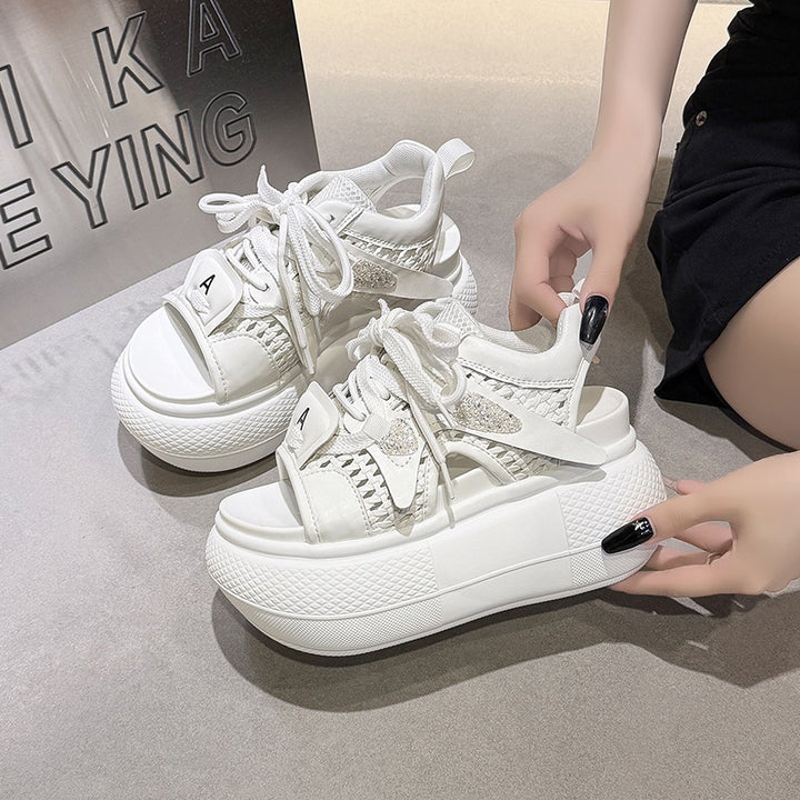 Cutout Chunky Dad Sandals