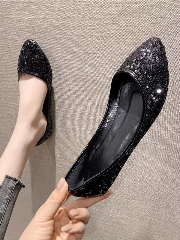 Sparkle Sequin Ballet Flats