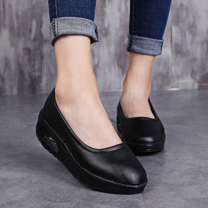 Air Cushion Slip-On Walking Sneakers