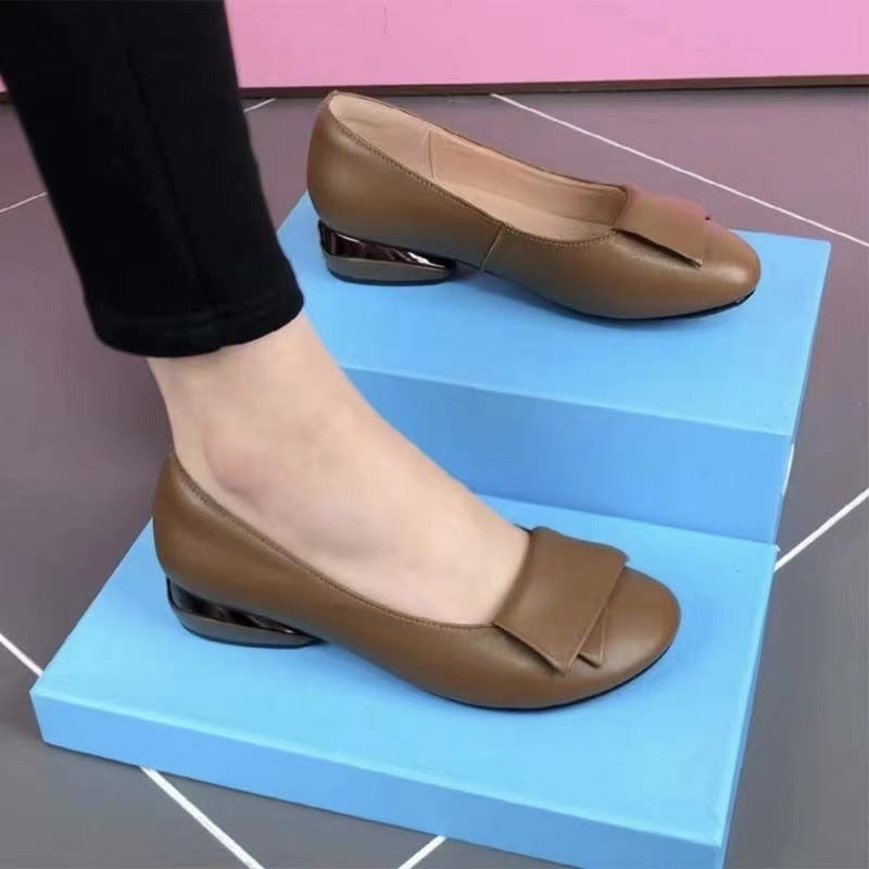 Classic Bow Detail Flat Pumps