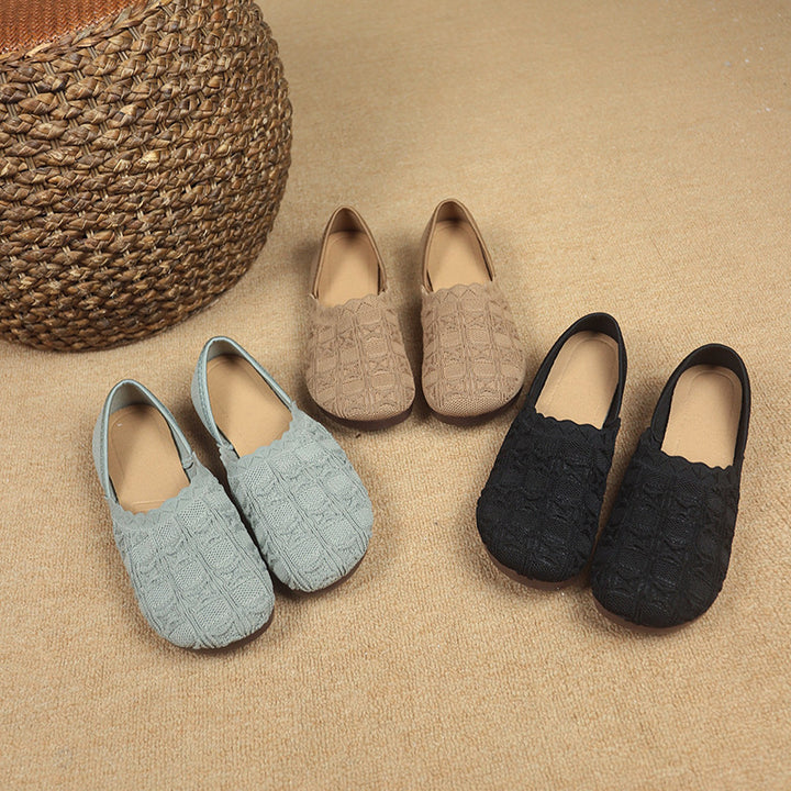 Breathable Knit Casual Walking Shoes