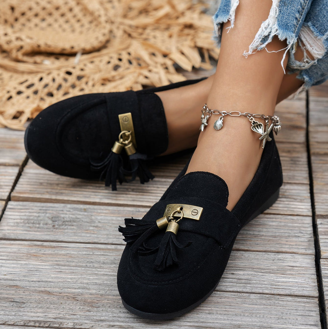 Vintage Tassel Comfort Loafers