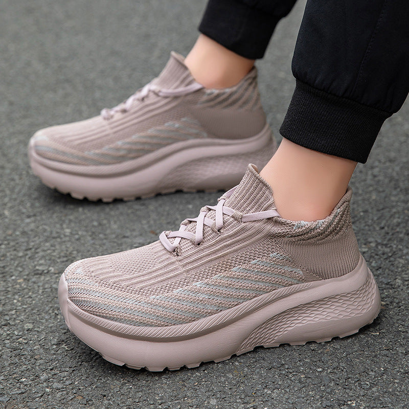 Breathable Knit Walking Sneakers