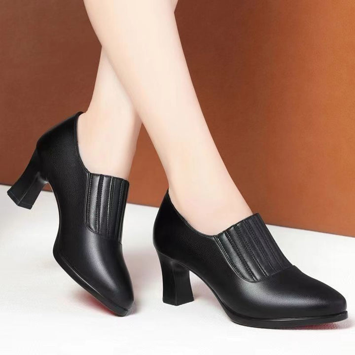 Classic Block Heel Ankle Boots