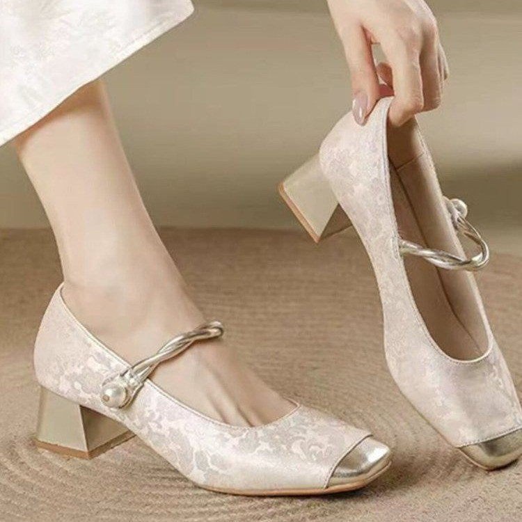 Elegant Mary Jane Heels