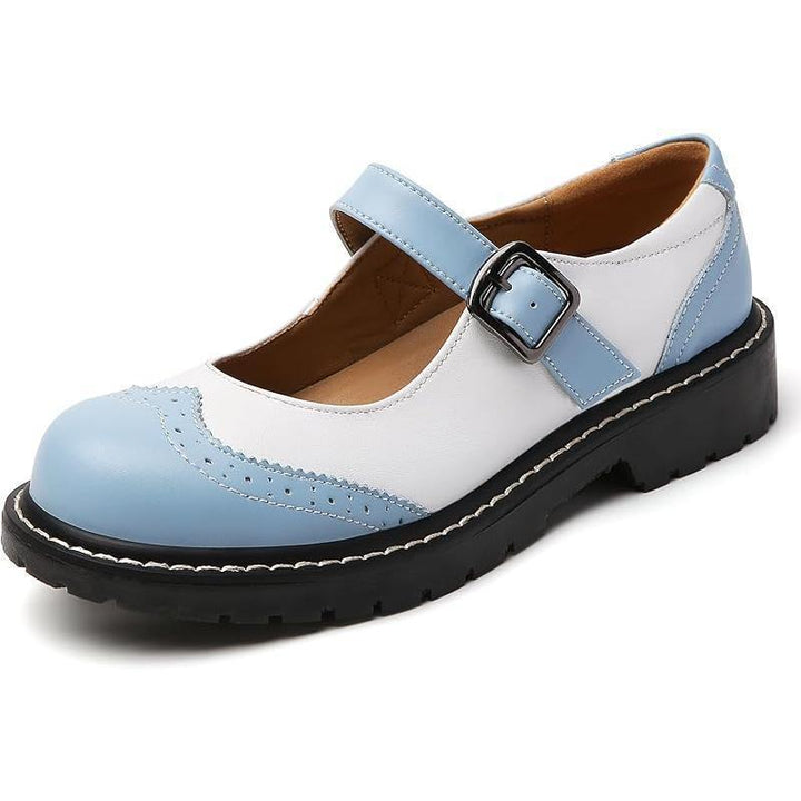 Plus Size Platform Mary Jane Flats