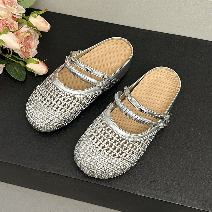 Woven Convertible Clogs