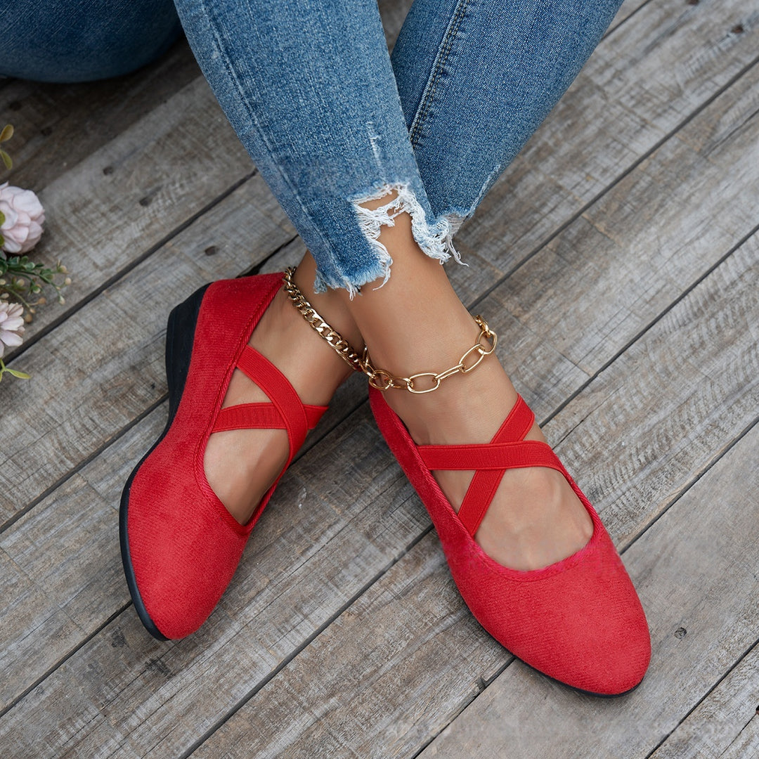 Slip-On Platform Walking Sneakers