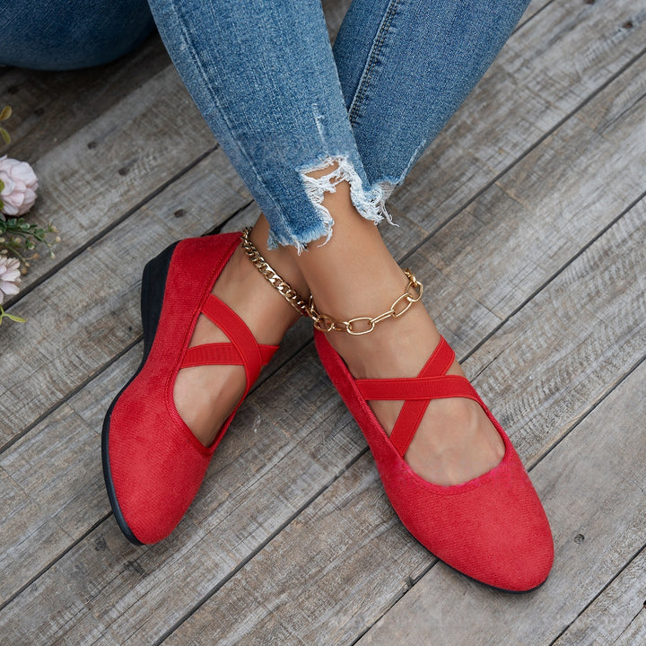 Slip-On Platform Walking Sneakers