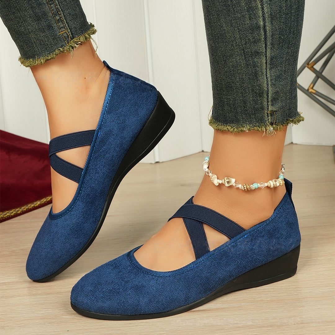 Slip-On Platform Walking Sneakers