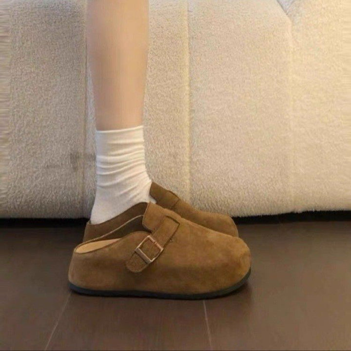 Platform Closed-Toe Mule Clogs