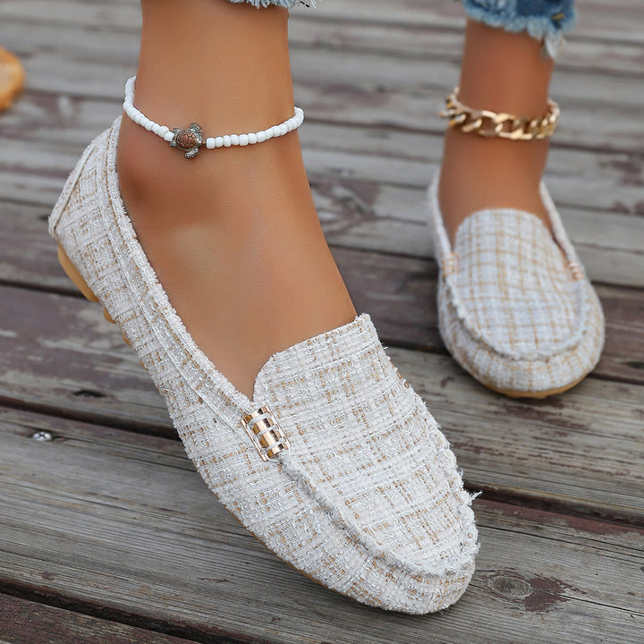 Classic Tweed Loafers