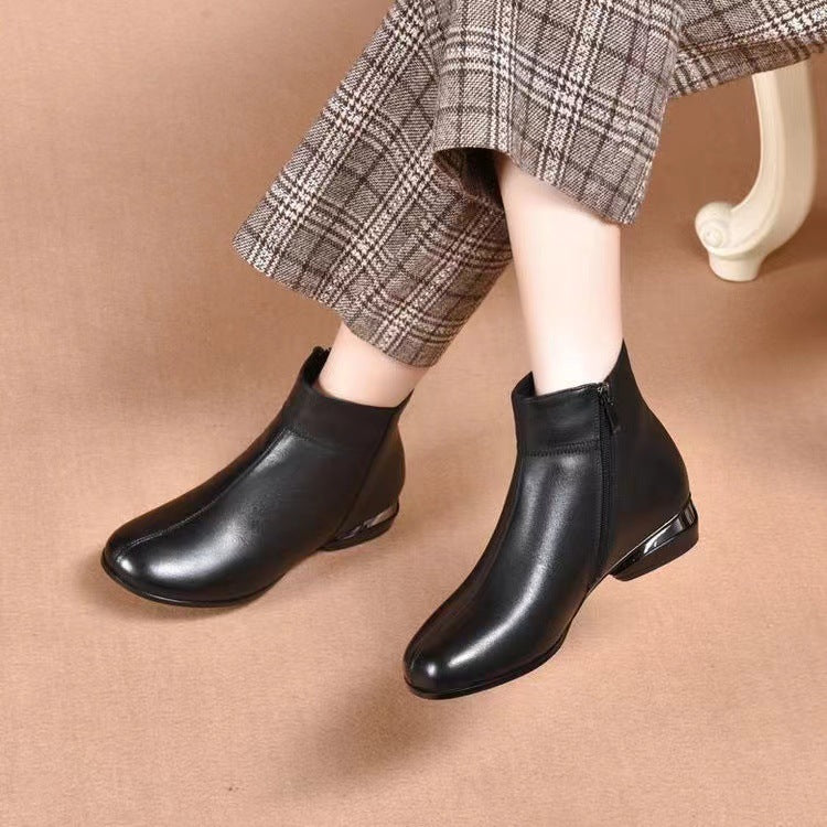 Classic Side Zip Ankle Boots