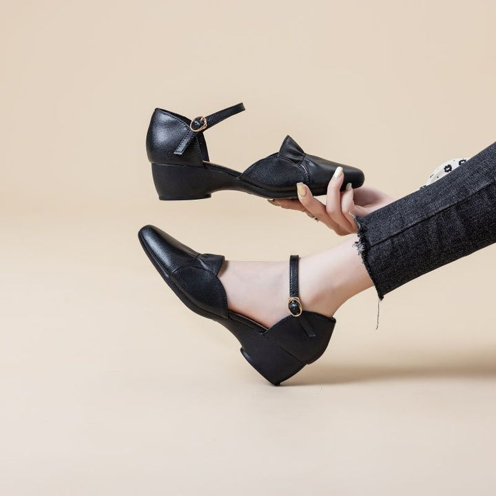 Pointed Toe Wedge Sandals