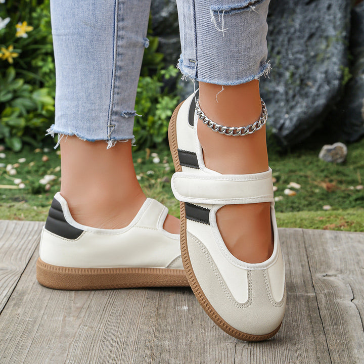T-Strap Mary Jane Flat Shoes