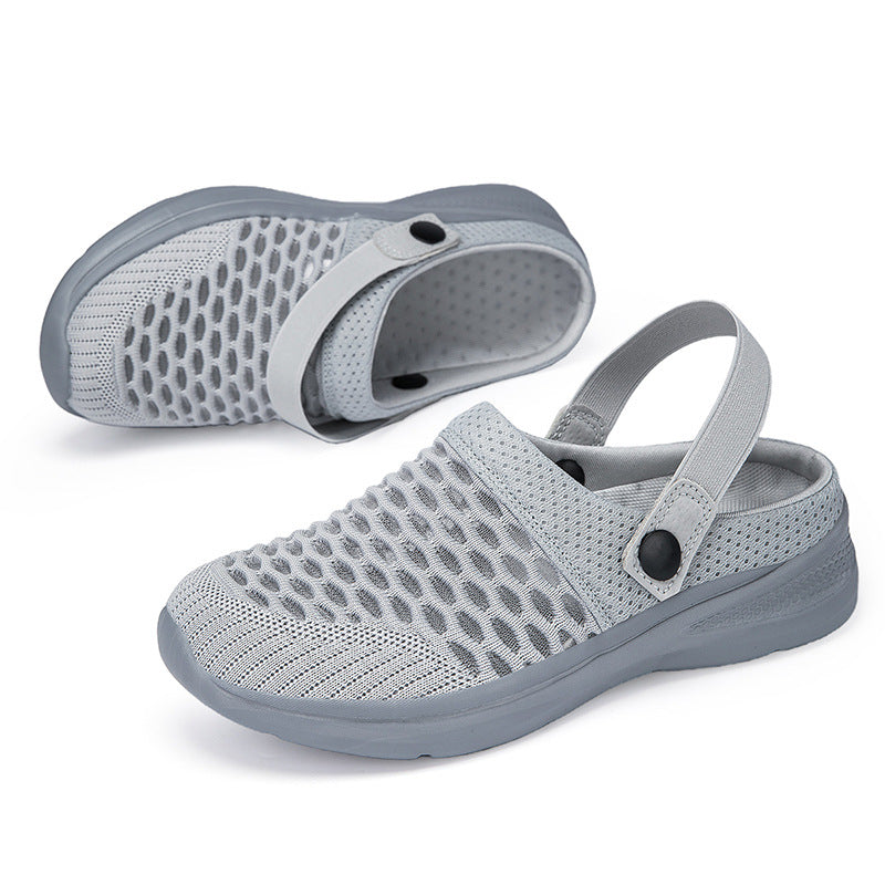 Knit Mule Slide Sneakers