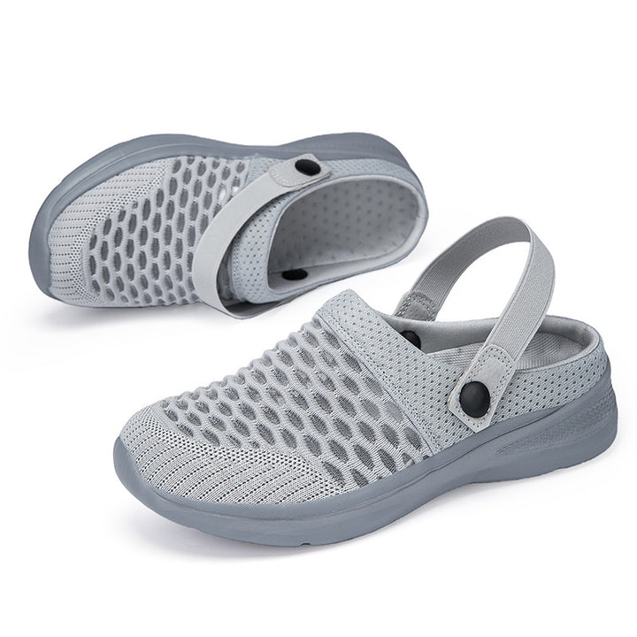 Knit Mule Slide Sneakers