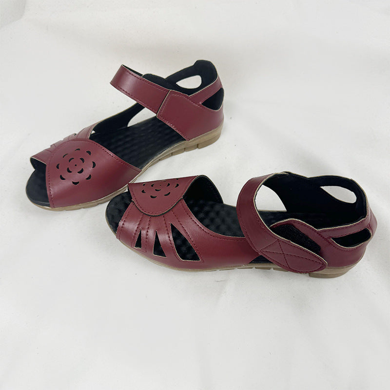 Comfort Peep Toe Walking Sandals