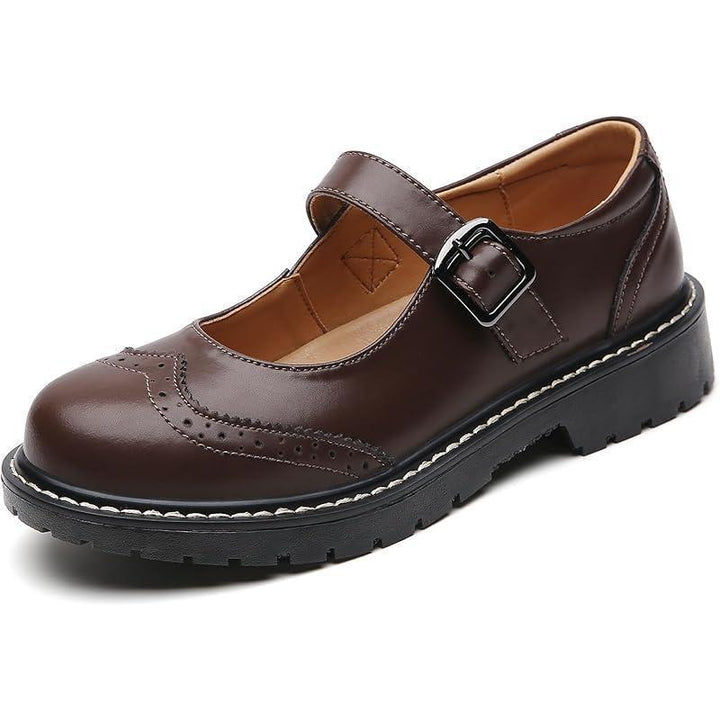 Plus Size Platform Mary Jane Flats