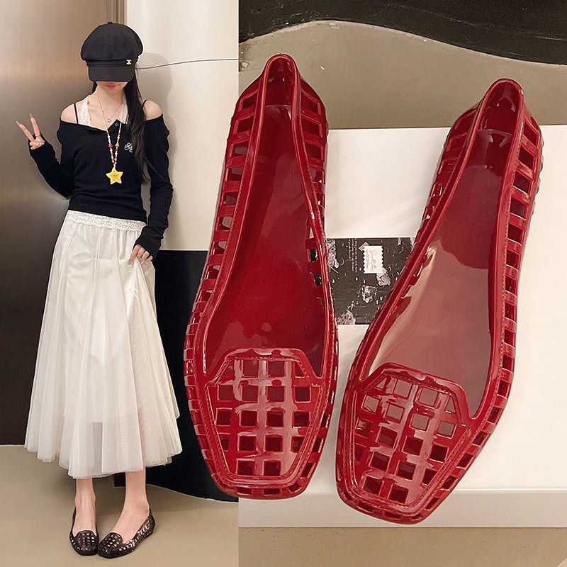 Transparent Jelly Flats