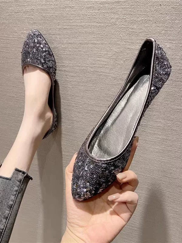 Sparkle Sequin Ballet Flats