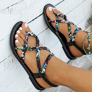 Strappy Flat Sandals for Women