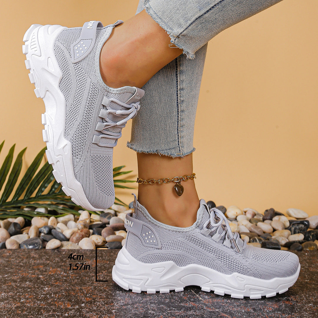 Breathable Knit Walking Sneakers