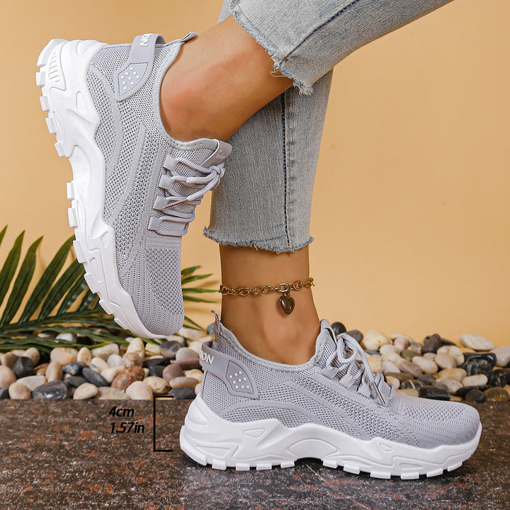 Breathable Knit Walking Sneakers