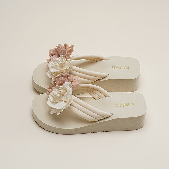 Platform Wedge Flip Flop Sandals
