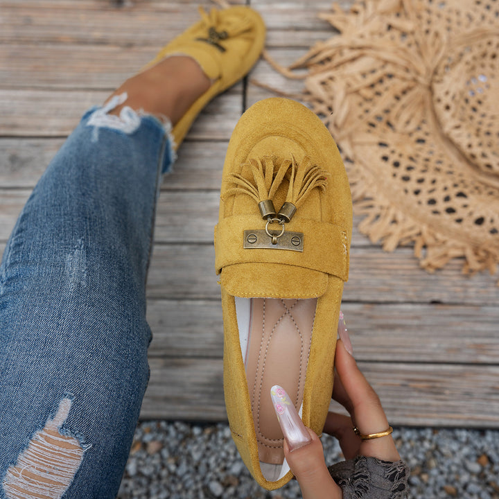 Vintage Tassel Comfort Loafers