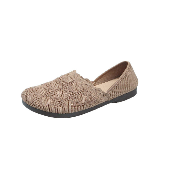Breathable Knit Casual Walking Shoes
