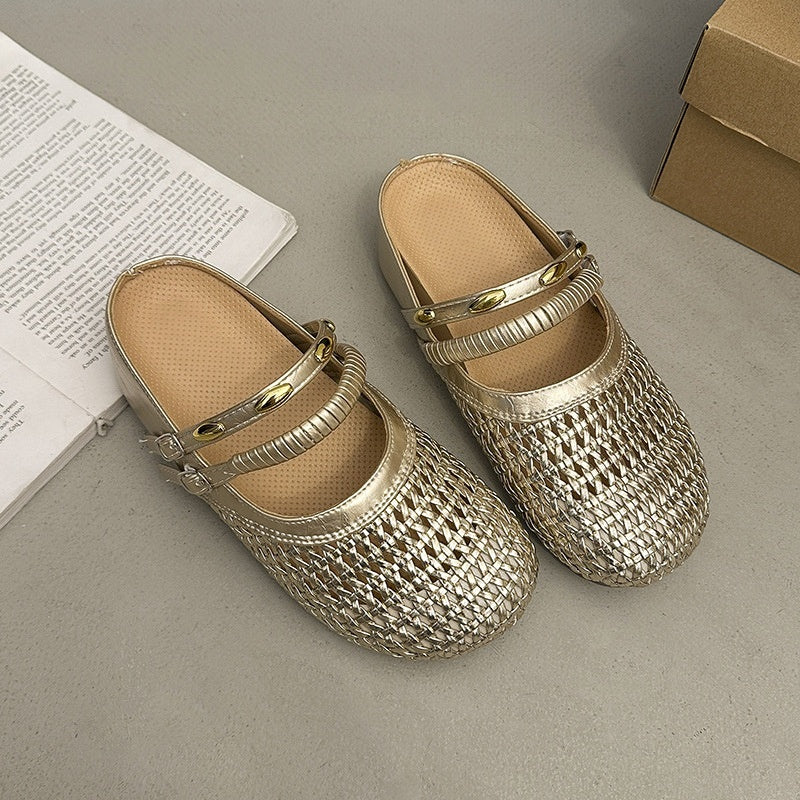 Woven Convertible Clogs